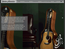 Tablet Screenshot of guitarhumidor.com